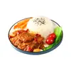 Pescado Cinto Estofado Paquete para Llevar Cocinado en Olla Tradicional, Comida Congelada de Cocción Rápida, Plato Caliente Instantáneo Prehecho al por Mayor, Comida Casera Lista para Comer