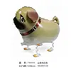 Brinquedo de Balão de Filme de Alumínio Formato de Animal de Estimação Andante Desenho Animado Cachorro Pato Pinguim Andante Balão de Hélio Atacado
