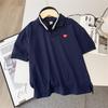 Camisa Polo de Manga Corta para Niños Ropa de Verano 2026 Estilo Nuevo Ropa para Niños Tallas Mediana y Grande Top para Niños Camiseta de Verano Bordada con Cuello
