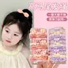 Lindos y Hermosos Scrunchies Infantiles para Niñas 2026 Nuevas Cuerdas para el Cabello de Color Dopamina Alta Elasticidad Accesorios para el Cabello No Dañinos