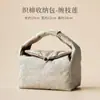 Bolsa de Armazenamento de Algodão Trançado Lótus Enrolado Conjunto de Chá Doméstico Saquinhos de Chá Bolsa de Mão Chinesa Chaleira Externa Xícara de Chá Bolsa Portátil