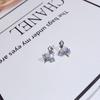 Pendientes para Mujer, Agujas de Plata, Clips para Orejas Coreanos, Pendientes de Ballet, Pendientes Populares, Nuevos Pendientes 2020, Su Trendy