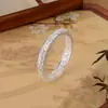 Pulsera con Patrón de Monedas de Cobre para Mujer, Nuevo Estilo Chino, Moda de Alta Gama, Pulsera con Diseño Calado Retro, Regalo para Novia
