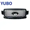 Yubo - Adecuado para la parrilla de panal Ford F150 2018-2020 (Malla Negra de Alto Brillo/Negro Mate + Marco Blanco, Rojo y Azul)
