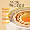 Cubo de Baño Plegable Portátil para Adultos, Bañera Espesa de Temperatura Constante para Niños y Adultos