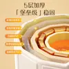 Bañera plegable estilo respaldo para adultos, engrosada, temperatura constante, bañera plegable para uso doméstico