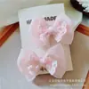 Estilo Coreano Nova Tiara de Laço de Fio Cor Gelatina Presilha de Cabelo Acessórios de Cabelo de Princesa Acessórios de Roupa Presilha Lateral para Bebê Presilha de Cabelo