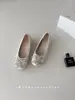Nuevos Zapatos Mary Jane de Ballet con Estrella y Lazo Vintage para Mujer Primavera/Verano 2026, Aumentadores de Altura, Versátiles, Planos Adelgazantes