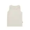 Chaleco Sencillo para Niñas Wulibu Verano Infantil Nuevo Sin Mangas Jacquard Camiseta Corta sin Mangas para Niñas Pequeñas
