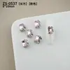 Rhinestones Brillantes para Uñas, Rhinestones Rojos Transparentes Rosa con Forma de Almohada y Forma de Cubo de Azúcar para Año Nuevo, Rhinestones para Uñas al por Mayor