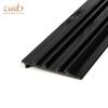 Los fabricantes producen ding perfil de PVC perfil de plástico perfil de iluminación eléctrica accesorios de plástico con forma especial