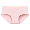 Calcinha feminina de algodão com virilha longa, calcinha antibacteriana de algodão, virilha longa e alta, virilha frontal, cintura média, sem costura