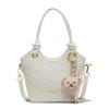 Atacado Nova Bolsa Balde Ondulada Simples de Alta Qualidade Portátil Feminina Casual Trabalho Viajante Bolsa Crossbody All-match