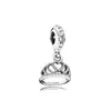 Plata de Ley S925 Panjia Dora Corona de Princesa Sombrero de Mickey Stellalou Serie Disney Cuentas Panjia para Manualidades
