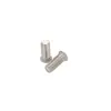 Tornillos Remachables Ciegos de Acero Inoxidable 304 Fhs-M2M2.5M3M4M5M6M8M10-L Cabeza Plana Redonda Dientes Moleteados Fabricante en Stock