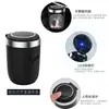 Cenicero para Coche, Cenicero Automático Multifuncional Creativo para Coche de Hombre con Tapa, Artefacto de Gama Alta Suministros para el Interior del Coche