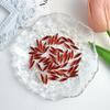 Internet Red TikTok Explosões Flat Special-shaped Nail Art Rosa Vermelho Ponta dos dedos Diamante Jóias Mixed DIY Decorações Mistas Cor Diamante