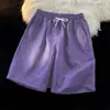 Siempre en stock, nuevos shorts deportivos de baloncesto de verano para hombre, pantalones finos de seda helada de secado rápido, shorts casuales hasta la rodilla
