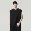 Colete de Modal Fresco de Verão para Homens, Caimento Solto, Tamanho Grande, Nova Camiseta sem Mangas Cool da Moda 2026 para Homens Atacado