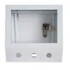 Caja de Instalación de Pantalla Táctil de 7 Pulgadas Caja de Control Táctil HMI Soporte Giratorio de Aleación de Aluminio Weilun Xinjie Gabinete de Control Eléctrico P
