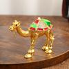 Lembrança turística local Camelo Decoração para casa Artesanato Camelo Estilo étnico Liga Caixa de joias Casa Desktop