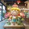 Esculturas de Dibujos Animados Personalizadas de Fibra de Vidrio, Figuras Grandes de Personajes de Anime, Pantallas Paisajísticas Decorativas para Parques al Aire Libre y Centros Comerciales
