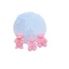 Molde de Silicona Decorativo para Pastel de Chocolate Flip de Comida de Juego de Tres Osos de Dibujos Animados DIY Molde de Vela de Aromaterapia de Oso