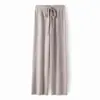 Pantalones Casuales de Pierna Ancha Rectos Gruesos de Cintura Alta para Otoño e Invierno Tejido Holgado Lana Cachemir Estilo Popular