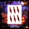 Pegatinas de tatuaje de Halloween con múltiples diseños al por mayor: calabaza, fantasma, araña, calavera, varias cicatrices sangrientas, heridas falsas