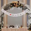 Confesión romántica transfronteriza de propuesta de matrimonio y fiesta de izamiento de bandera diseño baúl recién casados decoración del día de San Valentín