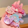 Cuerda para el pelo de dibujos animados linda Sanrio Anillo para el pelo Duradero Sin daño Tendones de goma para niños Cuerda para coleta de niña Accesorios para el pelo