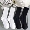 Meias Maternidade Brancas Atacado para Mulheres, Meias de Cano Médio Outono e Inverno, Meias Versáteis da Moda para Estudantes Japoneses e Coreanos, Meias Largas