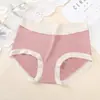 Una generación de ropa interior modal para mujer de talla grande, transpirable, sin costuras, de cintura alta, sexy para la cadera, calzones para mujer