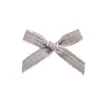 Cinta a Cuadros de 0.6 cm de Ancho con Lazo Anudado a Mano Joyería DIY Accesorios Decorativos para Ropa Satén de Seda Cinta Flotante