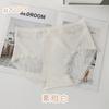 Ropa interior para mujer, ultrafina, de seda helada, tallas grandes, de cintura alta, con efecto parachoques, de seda morera, sin rastro, para niñas.
