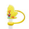 Tampa de Silicone para Canudo Pato Amarelo 8/10mm Tampa de Poeira para Canudo Tampa Criativa para Canudo Tampa de Poeira para Canudo Atacado