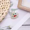 Pinza para el Cabello Nueva de Cereza para Niñas, Pinza de Garra Pequeña Mini de Princesa Accesorio para el Cabello, Pinza Lateral para Flequillo, Pinza de Garra Pequeña para Flequillo