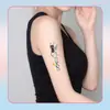 Pegatinas de Tatuaje Coloridas para Mujeres para Cubrir Cicatrices con Lazo de Nicho, Pegatinas de Tatuaje Coloridas de Gama Alta para Gatos de Larga Duración Impermeables para Mujeres