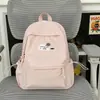 Azul Leche, Suave y Dulce, Mochila de Gatito de Dibujos Animados Femenina, Estilo Refrescante de Verano, Mochila para Fiesta de Estudiantes, Viajes de Vacaciones