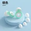 Novo plugue de ouvido de silicone cabeça anel arco-íris plugue de ouvido com isolamento acústico anti-ruído à prova d'água três pares de protetores auriculares substituíveis redução de ruído sono