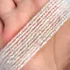 Ventas Directas de Fábrica-cuentas planas de cristal negro 0.8# cuentas de rueda ultra pequeñas de 2 mm accesorios para joyería diy accesorios para ropa y cabello