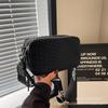Bolso Pequeño Popular Tejido de Correa Ancha Transfronterizo para Mujer 2026 Nuevo Bolso de Hombro Elegante de Moda Bolso Cuadrado Pequeño Cruzado