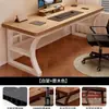 Escritorio de computadora, estación de trabajo de escritorio, mesa larga, escritorio simple para estudiantes, escritorio para dormitorio en casa, escritorio simple para juegos, banco de trabajo