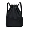 Mochila con Cordón Hecha a Medida Multifuncional Bolso Simple con Cordón Bolsas Seleccionadas Cuidadosamente para Guardar Balón de Fútbol y Baloncesto Mochila de Entrenamiento Publicitaria
