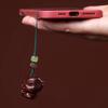 Sándalo verde doce zodiaco mono sándalo rojo pato pollo llavero cadena para teléfono móvil colgante para hombres y mujeres