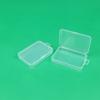 Caja de Plástico Rectangular para Tarjetas, Accesorios para el Cabello, Joyería, Caja de Almacenamiento Transparente con Tapa, Piezas de Ferretería, Tornillos, Caja de Exhibición Transparente