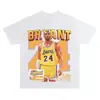 Nueva camiseta de verano retro americana de baloncesto para hombre de manga corta con un divertido estampado de Morant con doble pistola, corte holgado