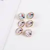 Botones Redondos Estilo Coreano Retro Flor de Rosa Pequeña Fragante Botones para Camisa Suéter Botones para Mujer Fabricante Venta al por Mayor