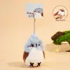 Pingente Original de Pelúcia de Pássaro Série Pássaros Baimao Chaveiro Criativo Exquisito Casal Chave Mochila Acessórios