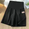 Shorts de Verano para Mujeres Embarazadas Pantalones de Pierna Ancha de Seda de Hielo Fina para Verano Pantalones Deportivos Rectos Casuales Holgados de Verano Ropa de Verano